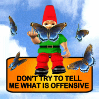 Gnome Insulting GIF