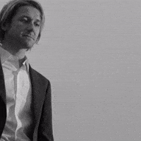 Black And White Jump GIF by Feeder