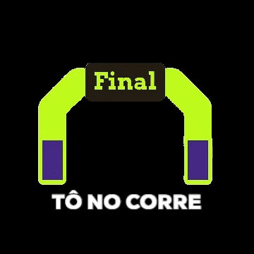 contassesc design finish corrida maratona GIF