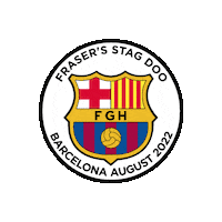 Barca Fraser Sticker by BDB Marketing B2B