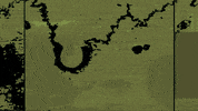 sl33py0range art glitch green vhs GIF