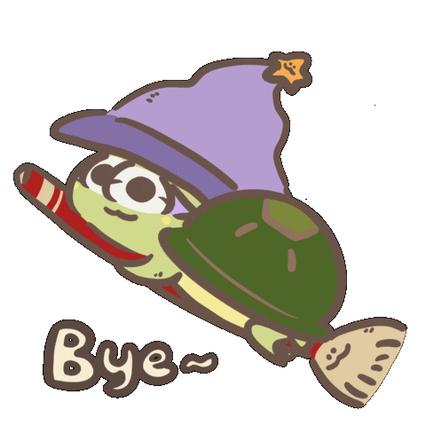 Halloween Witch Sticker