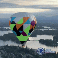Hot Air Balloon Balloons GIF by Seattle Ballooning