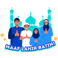 Lebaran Sticker by SehatAQUA