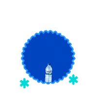 Mineral Water Sticker by SehatAQUA