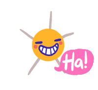 Fun Lol Sticker by Eledraws (Eleonore Bem)