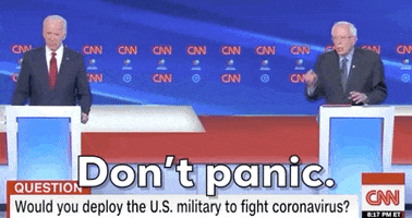 Bernie Sanders Dont Panic GIF by GIPHY News