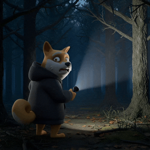 Scared Shiba Inu GIF by Doge Pound