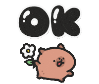 Capybara Yes Sticker by sansanplanet