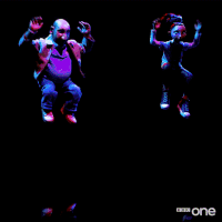 christmas film dancing GIF by BBC