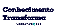 FaculdadeIDE ide faculdade ide penso além mude o seu mundo Sticker