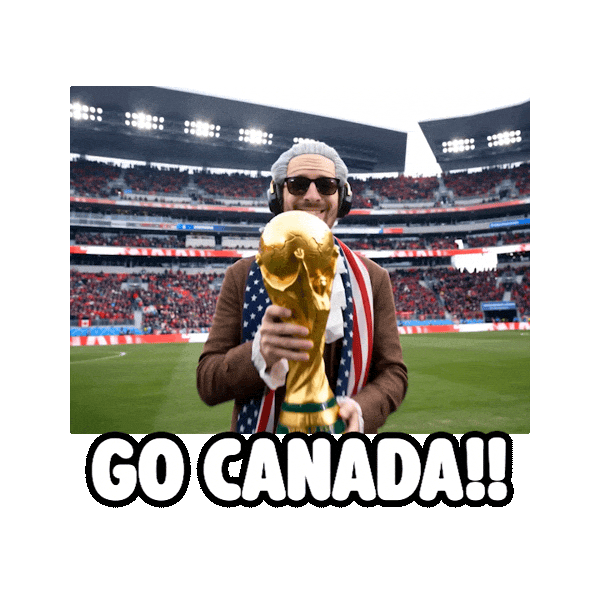 World Cup 2026 Canada Soccer Sticker