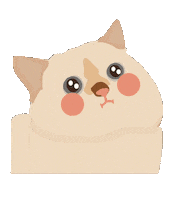 onigireggie cat cute cat reggie cute duck Sticker