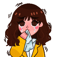 Sad Girl Sticker by Edcent id