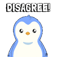 Penguin No Sticker by Pudgy Penguins