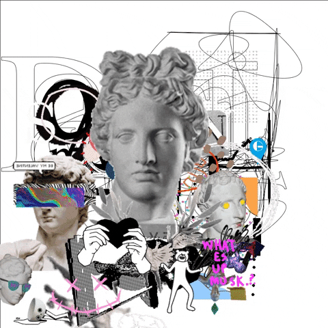 Collage Musk GIF