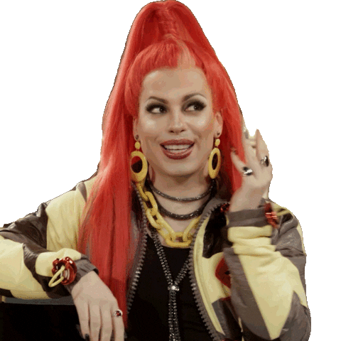 Pensando Drag Queen Sticker by E! NOW Brasil