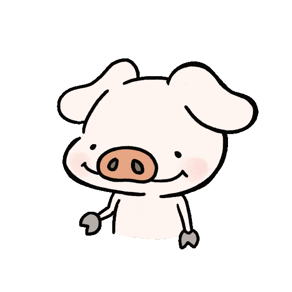 yudai9c giphyupload pig piglet それ Sticker