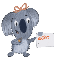 Happy Heart Sticker by Kooky Chooky