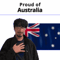 Australia Au Sticker