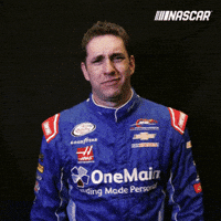 elliott sadler nascar driver reactions GIF by NASCAR