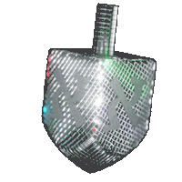 Hanukkah Spinning Sticker by אאא