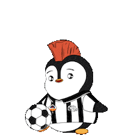 Balling Game Day Sticker by Pudgy Penguins