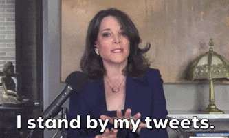 Marianne Williamson Twitter GIF by GIPHY News