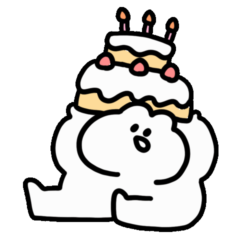 Bday 誕生日 Sticker by おめがちゃん