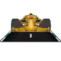 Formula 1 Car Sticker by Etihad Airways
