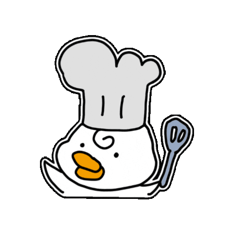 Duck Cook Sticker