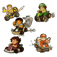 Level Up Hero Sticker by inMyWELT