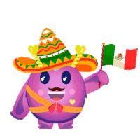 Viva Mexico Love Sticker