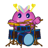 thecharliis bateria magicplanet magic planet goox Sticker