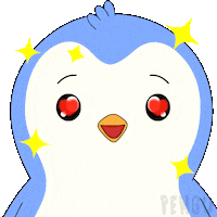 In Love Smile Sticker by Pudgy Penguins