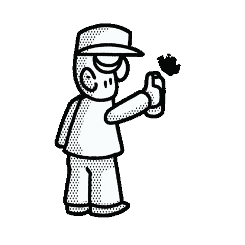 Paint Graffiti Sticker