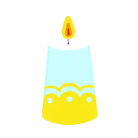 Vilore candle diademuertos muertos ofrenda Sticker