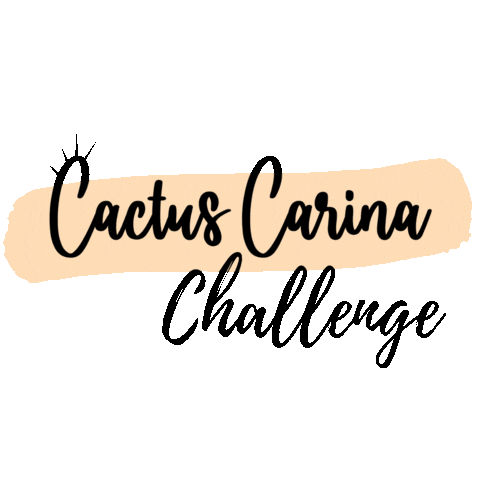 Cactuscarina giphyupload community challenge weightloss Sticker