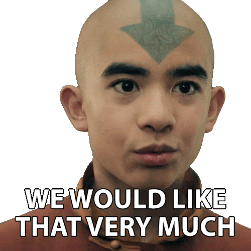 Avatar The Last Airbender Smiling Sticker by NETFLIX