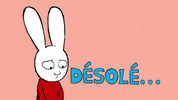 Sorry Kids GIF by Simon Super Rabbit