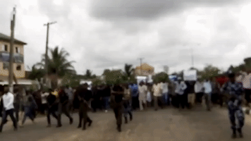 Protesters in Uyo Call on Electoral Commission to 'Give Us Our Votes'
