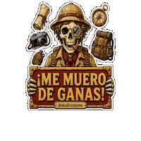 Skull Calavera Sticker