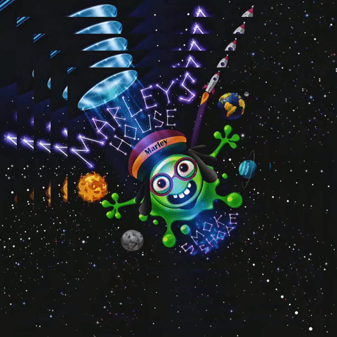 space galaxy GIF