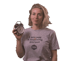 Alarm Clock Shock Sticker by Dear Good Morning