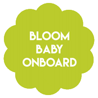 bloombabyclasses babyonboard bloombabyclasses bloom baby classes bloombabybloom Sticker
