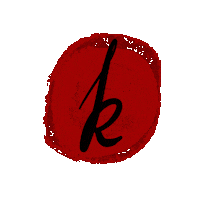 Lettering Blood Sticker