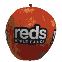 apple fruit Sticker by 7 Daze MFG