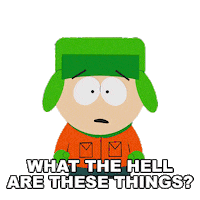 Confused What The Hell Sticker by South Park