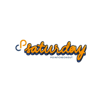 Weekend Saturday Sticker by Pointcheckout