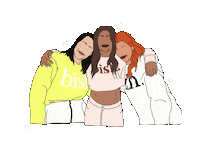 Friends Women Sticker by The Wolfe Co